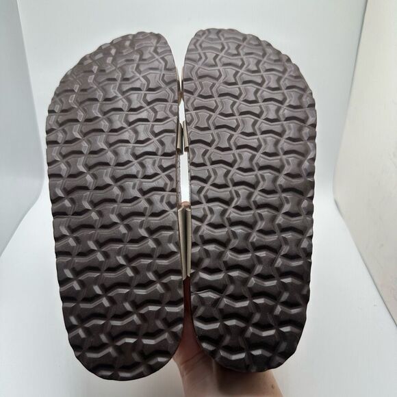 CUSHIONAIRE Women's Cork Footbed Sandal With +Comfort 8 TAUPE - Picture 5 of 7